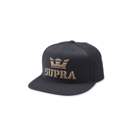 Supra Accessories ABOVE SNAP Black/Dark Olive Hats | CA-22349